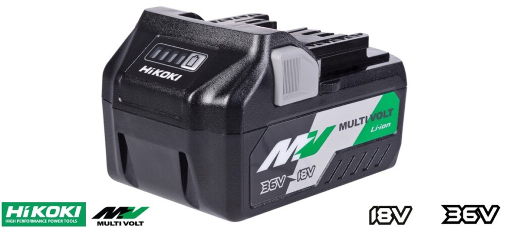BATTERIPAKKE MULTIVOLT MED LADER BSL36A18 - HIKOKI