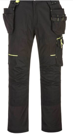 v02_F64390F833677BE66A6F4640EC583935.jpg T706 - WX3 ECO STRETCH HÅNDVERKERBUKSE SORT - PORTWEST