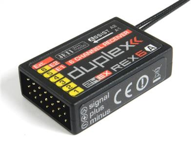 JETI DUPLEX REX 6 ASSIST MOTTAKER 2.4EX
