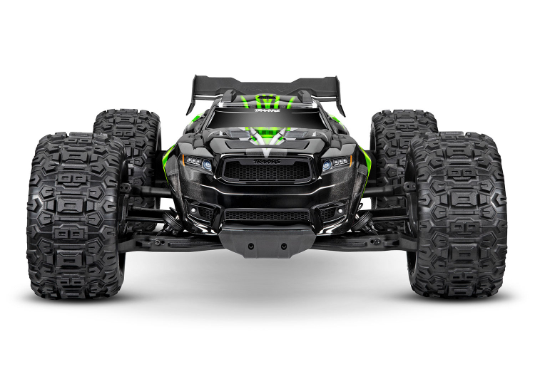 SLEDGE 1/8 TRUCK 6S GREEN- TRAXXAS