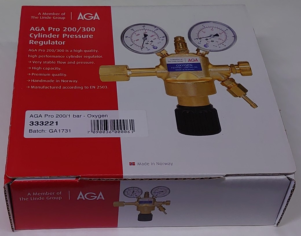 REGULATOR OKSYGEN PRO 200/1 - LINDE - Bilde 4