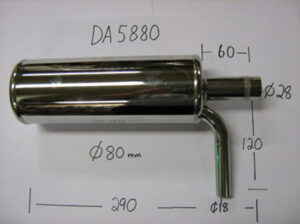 SILENCER FOR DA85/DA170/DLE170