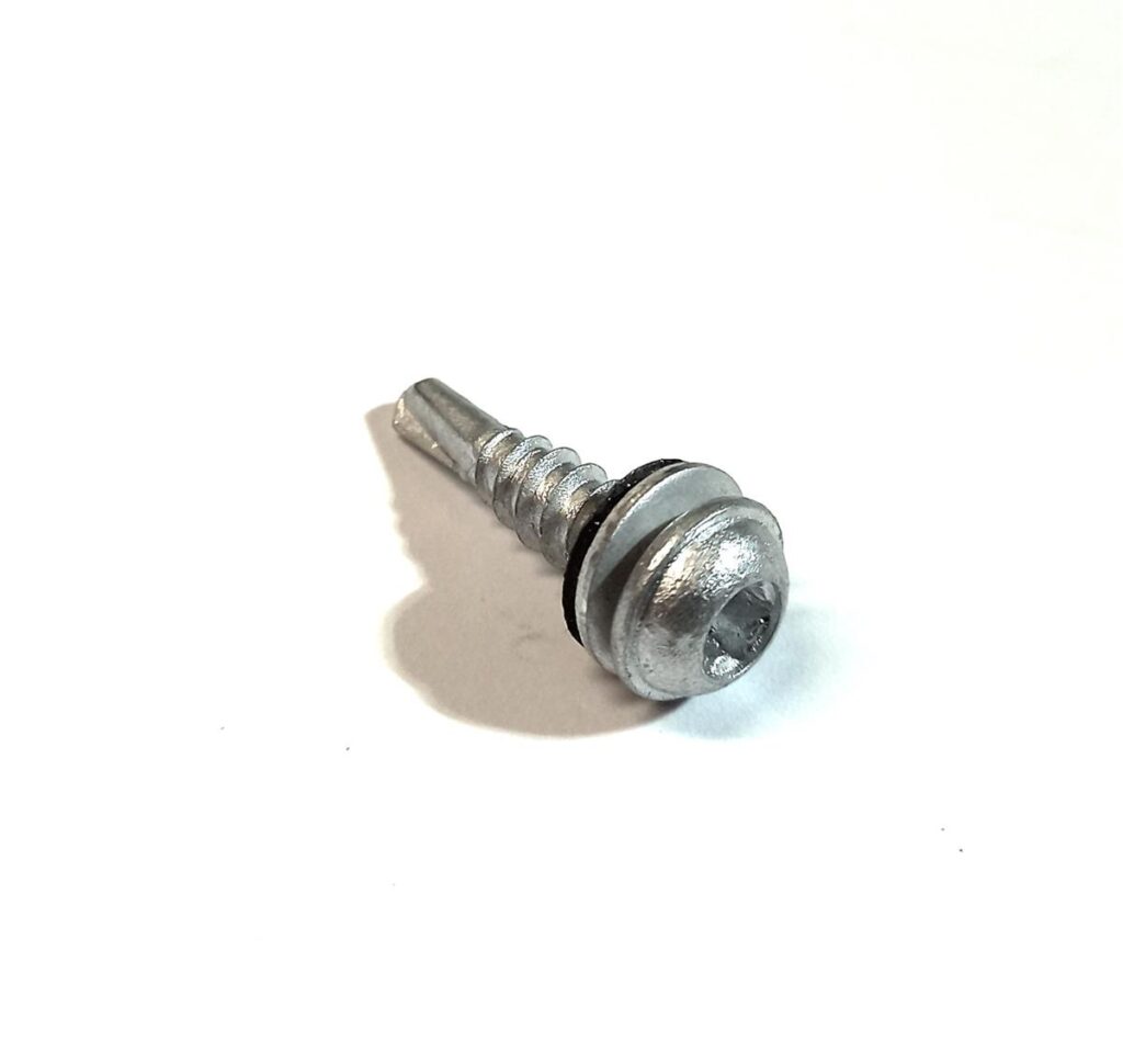 SELVBORENDE SKRUE KOMBI IQ MINI 4,8X19 TX25 E10 BLANK BORK.0,9-2MM