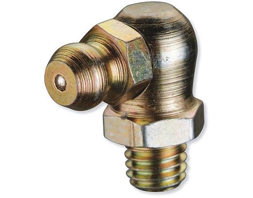 SMØRENIPPEL 90° 1/4" -28 GJENGE CA6MM