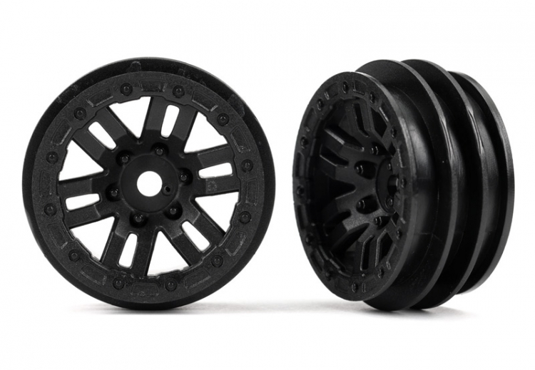 FELG BLACK 1,0" TRX-4M - TRAXXAS