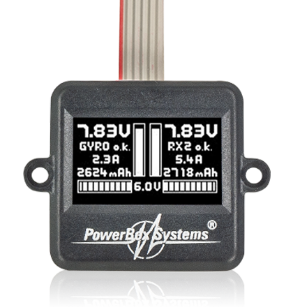 POWERBOX MERCURY SR2 INKL. SENSORSWITCH AND OLED-DISPLAY - Bilde 4