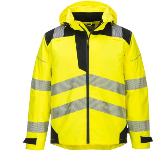 PW360 - PW3 EXTREME BREATHABLE RAIN JACKET GUL/SORT - PORTWEST - Bilde 1