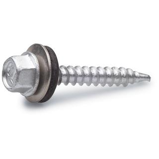 SELVBORENDE SKRUE 5,5X25 SILVER RAL 9007