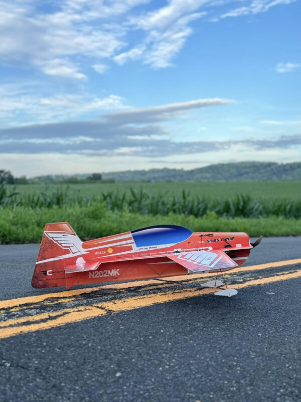 GILES 202 FLEXFOAM RED RC FACTORY - Bilde 2