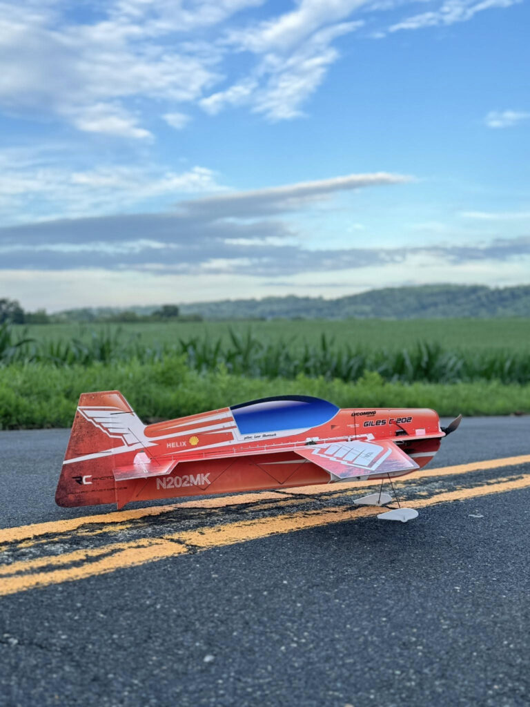 GILES 202 FLEXFOAM RED RC FACTORY