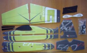 EDGE 540V3 XL GREEN RC FACTORY