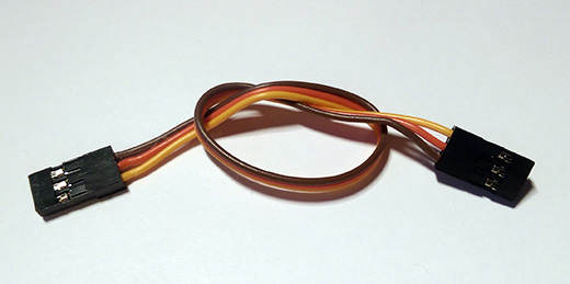 PATCH-KABEL 15CM JR/HITEC/Z
