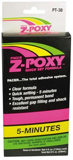 EPOXY Z-POXY 5-MINUTE 4 OZ 118ML