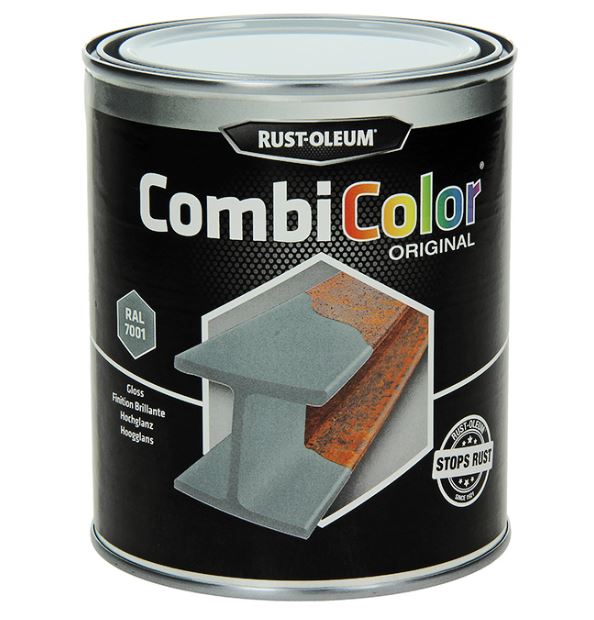 COMBICOLOR 0,75L STÅLGRÅ 7382 - RAL 7001