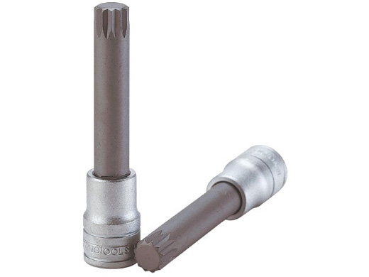 SPLINE BITSPIPE XZN #14 LANG TOLVTANNS MED ½" FESTE - TENG TOOLS