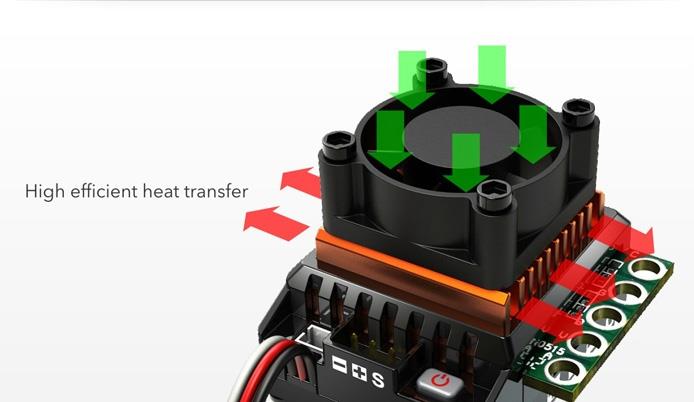 SKYRC CHEETAH 1/10 MOTORSETT SENSOR 2590KV
