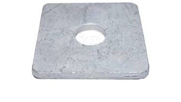 SKIVE FIRK. DIN436 M24 VZN 60X60X8
