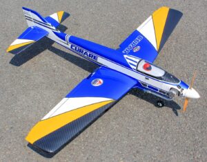 CURARE PATTERN .61-.75 ARF BLUE EL-RETRACT SEAGULL