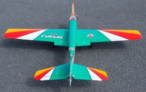 CURARE PATTERN .61-.75 ARF GREEN EL-RETRACT SEAGULL